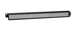 CAYMON BSG01H Ażurowy panel ochronny 19” z perforacją sześciokątną, 1HE